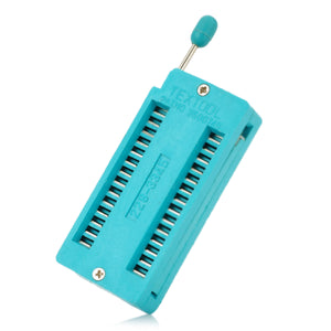DIY 28-Pin ZIF DIP IC Tester Board Socket