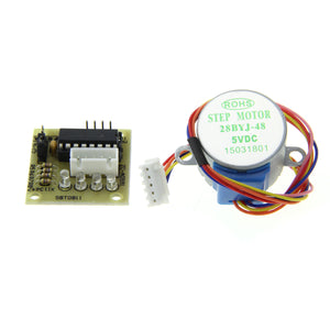 4 Phase 5 Wires Stepper Motor with UL2003 Driver Board