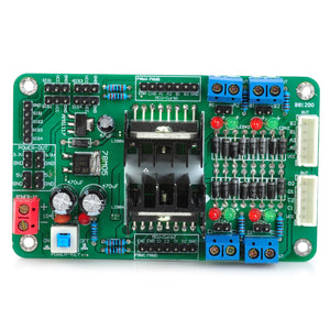 4 Channels DC Servo Stepper Motor Driver Module for Arduino (Works with Official Arduino Boards)