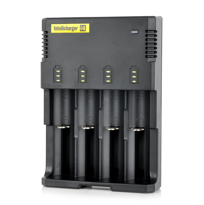 NITECORE Universal Intelligent 4-Slot Rechargeable Battery Charger (2-Flat-Pin Plug / 100~240V)