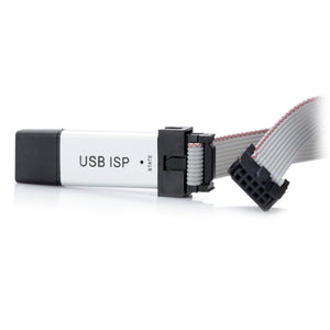 USBISP CCL Programmer Down Loader Module - Black + Silver