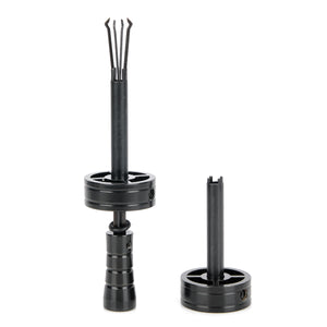 KLOM AML020031 Round Adjustable Cross Lock Opener Locksmith Tool - Black