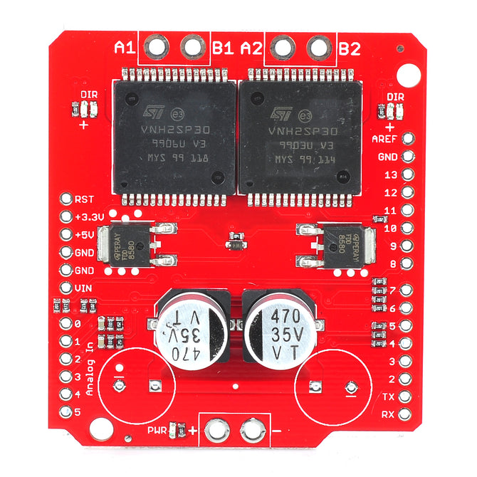 Monster Moto Shield for Arduino (Works with Official Arduino Boards)