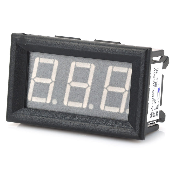 3-Digit Blue LED Digital Voltmeter Meter Module (DC 3.5~30V)