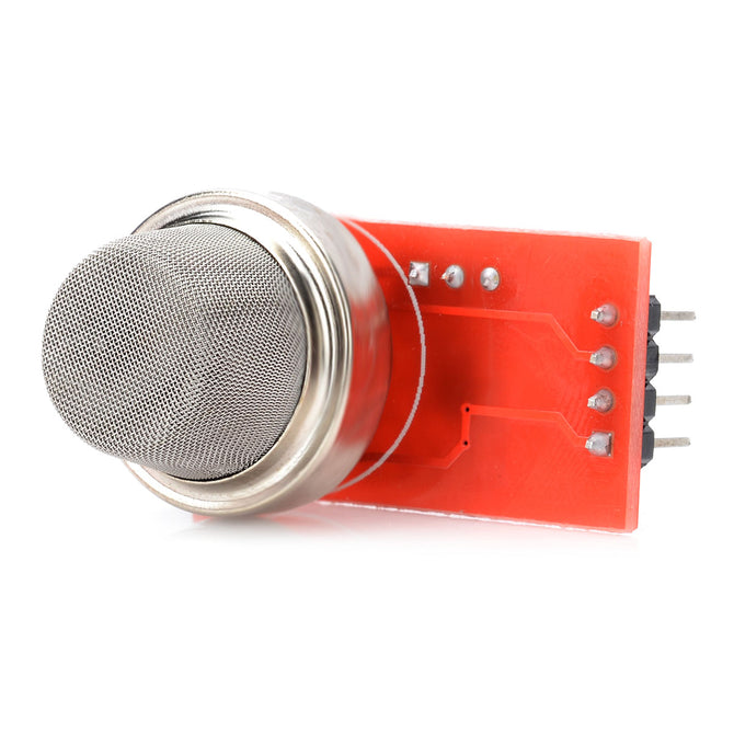 MQ2 High Sensitivity Gas Smoke Detector Sensor - Red + Silver
