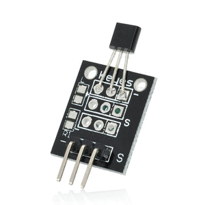 DIY LM35 Linear Temperature Sensor Module - Black
