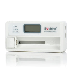Soshine SC-S7 Li-ion / NiCD / NiMH Auto Detect Universal Battery Quick Charger w/ Multi-Protection