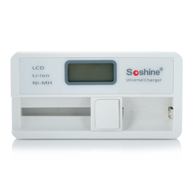 SOSHINE SC-S7 1" Screen AA / AAA / 18650 / 18500 / 14500 / 16340 / RCR 123 / NI-MH Battery Charger
