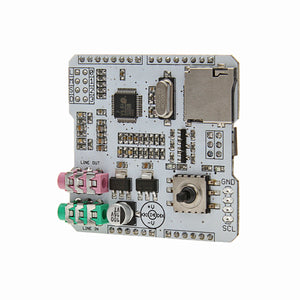 SD Card MP3 / Music Shield Audio Expansion Board - White
