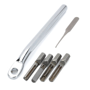 BaoDeAn AML020123 Strengthened Quick Lock Forced Open Tools Kit - Silver + Grey