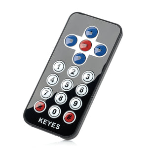 17-Key IR Remote Control for Smart Car - Black (1 x AG10)