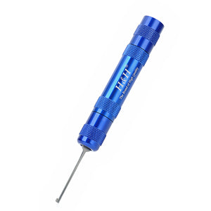 AML020125 7-in-1 Aluminum Alloy Auto Car Lock Picking Scope w/ 2-LED Set - Blue (1 x AAA)