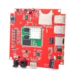 SAA-250 Android 4.0 DIY Intelligent TV Box / Advertising / Development Motherboard - Red