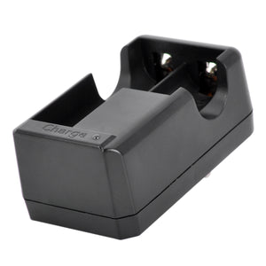 Brother Power BP-1618 AC 2-Slot Battery Charger for 16340 / 18650 - Black (US Plug / 100~240V)
