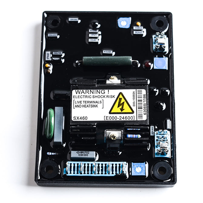 SX460 AVR Generator Voltage Regulator Board - Black