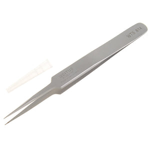 WeiTus Stainless Steel Precision Straight Tweezers
