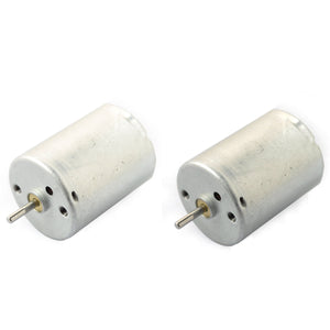 1S370 5500RPM DC Motor - Silver (DC 12V / 2 PCS)