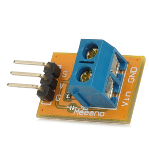 Meeeno MN-EB-VTM80 Electronic Building Block Voltage Dividing Module - Yellow + Blue