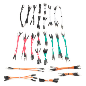 Breadboard Jumper Cables / Wires for Electronic DIY - (100-Male to Male + 40-Female to Female)