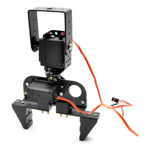 MG995 Aluminum Alloy Robot Gripper - Black