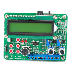 UDB1302S 2.6" LCD 2-Channel DDS Function Signal Generator Source - Green