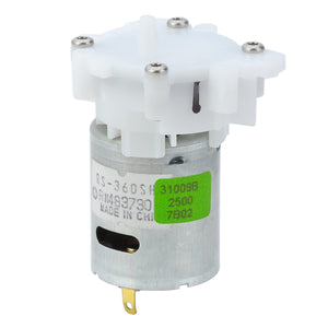 SZF280 6~9V Mini Water Pump Motor - Silver + White