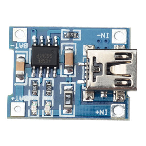1A Lithium Battery Charging Module - Blue