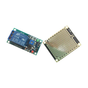 12V Rain Sensor Weather Sensitive Board w/ Relay Module for Arduino - Blue