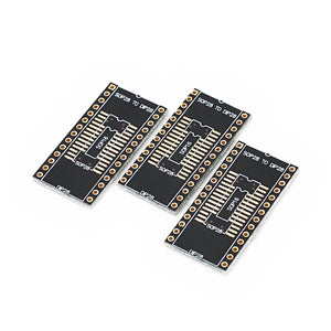 Double-Side SOP28 / SOP16 / SSOP28 to DIP28 / DIP16 Adapter / Breakout Board for Arduino - (3 PCS)