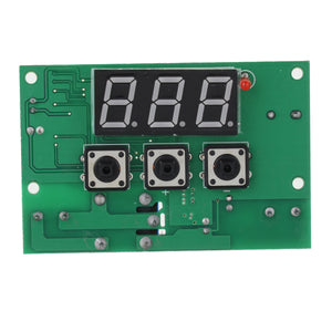 XH-W1301 3-Digit Red LED Digital Smart Thermostat Intelligent Temperature Controller - Green