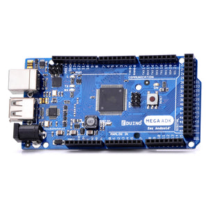 Eduino Mega ADK R3 Module - Blue + Black (Works with Official Arduino Boards)