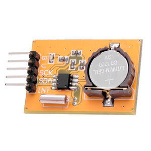 Meeeno DS1307 Real-time Clock Brick Module for Arduino - Yellow (Works with official Arduino Boards)