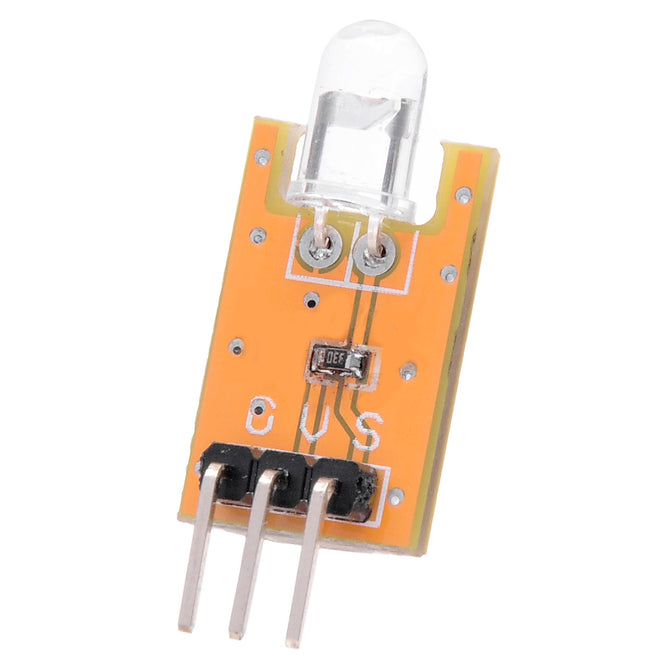 Meeeno Infrared Transmitter Brick for Arduino - Orange (Works with official Arduino Boards)