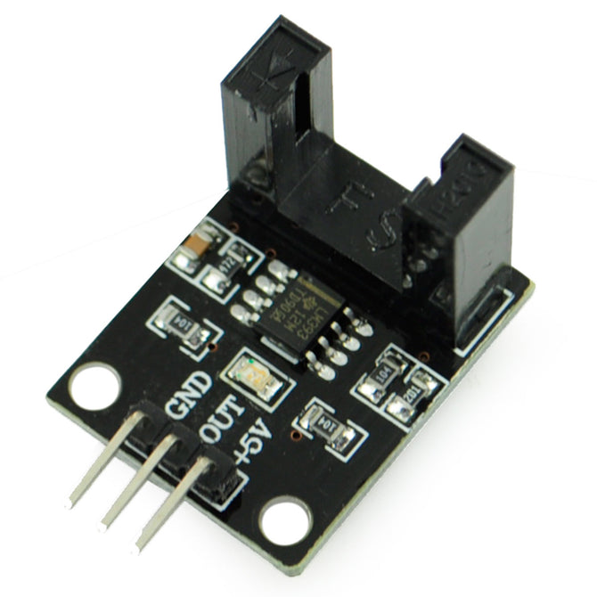 LM393 Beam Photoelectric Sensor - Black