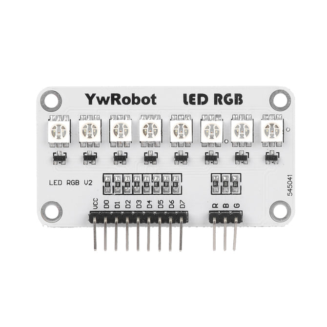 Electronic DIY Full Color RGB 8-SMD 5050 LED Module for Arduino (Works with official Arduino Boards)