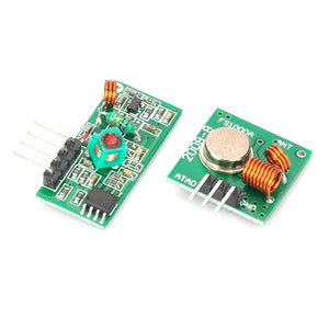 433MHz RF Transmitter Receiver Link Kit - Green