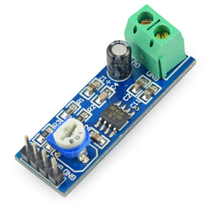 LM386 Chip 20 Gain Audio Amplifier Module - Blue