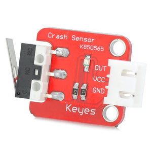 Keyes Collision Sensor Board - Red + White (Works with Official Arduino Boards)