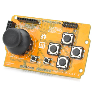Meeeno Joystick Module Shield for Arduino (Works with Official Arduino Boards) - Orange + Black