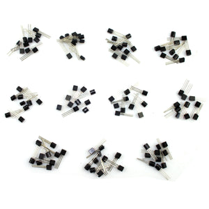Elecfreaks DIY Transistor Kit Electronic Component for Arduino - Black (110 PCS / S8050 to C1815)
