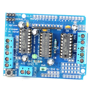 KEYES L293D Motor Control Shield for Arduino - Blue