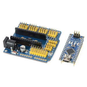 NANO Board + NANO Extension Board Set - Blue + Yellow