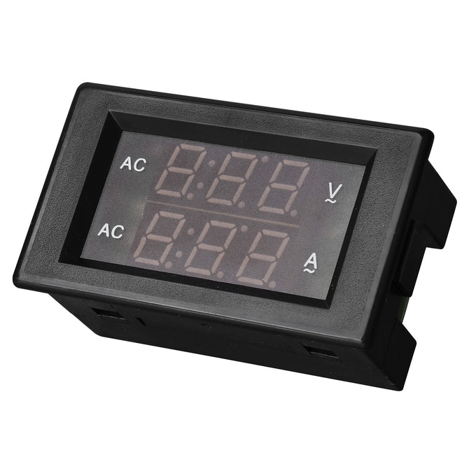 Digital Dual Display AC Voltmeter Ammeter (AC 80~300V / 0~99.9A)
