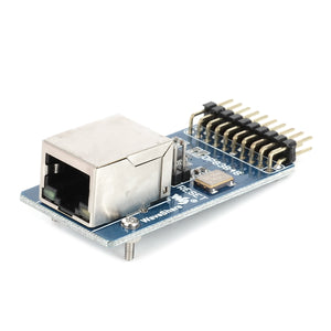 DP83848 Ethernet Physical Transceiver RJ45 Connector Control Interface Board - Blue + Silver