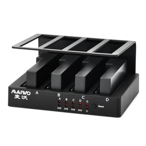 MAIWO K305A 4-slot USB3.0 + eSATA + RAID HDD Dock Station - Black (24TB Max.)