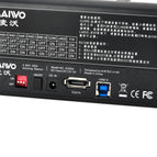 MAIWO K305A 4-slot USB3.0 + eSATA + RAID HDD Dock Station - Black (24TB Max.)
