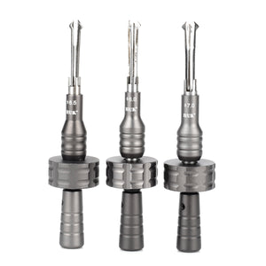 Adjustable Cross Lock Opener Locksmith Tool (3 PCS)