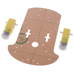 2WD Robot Car Chassis 2 Motors Magician Robotics Platform for Arduino