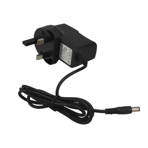 SingFire 5.5 x 2.5mm UK Plug Power Adapter - Black (116cm / AC 100~240V )