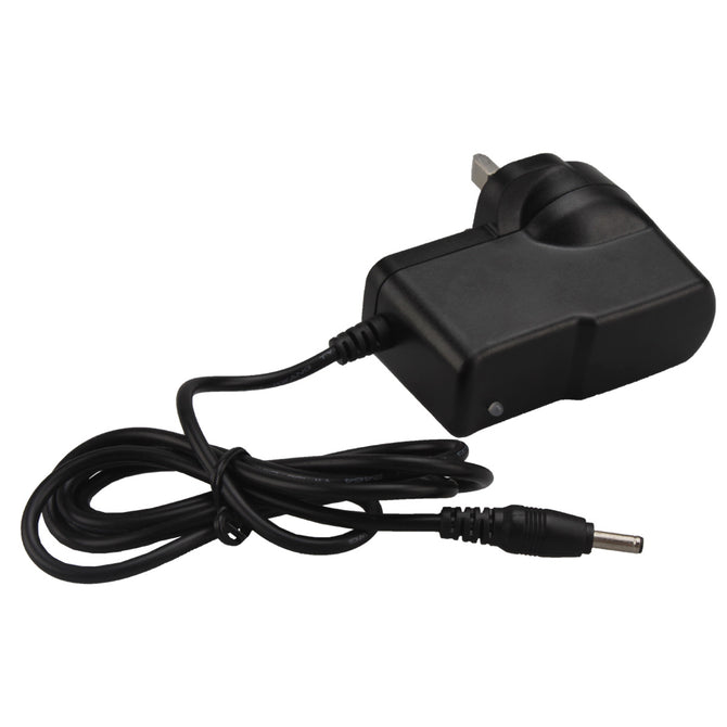 SingFire UK Plug Power Adapter - Black (3.5 x 1.35mm / 117cm-Cable / AC 100~240V)